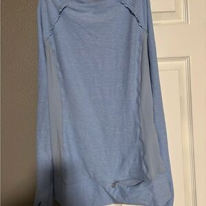 Lululemon long sleeve with ruffles